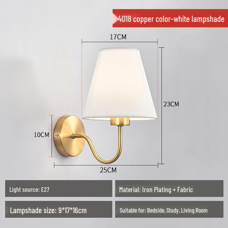 Nordic Modern LED Wall Lamp for Bedrooms and Hotel Corridors