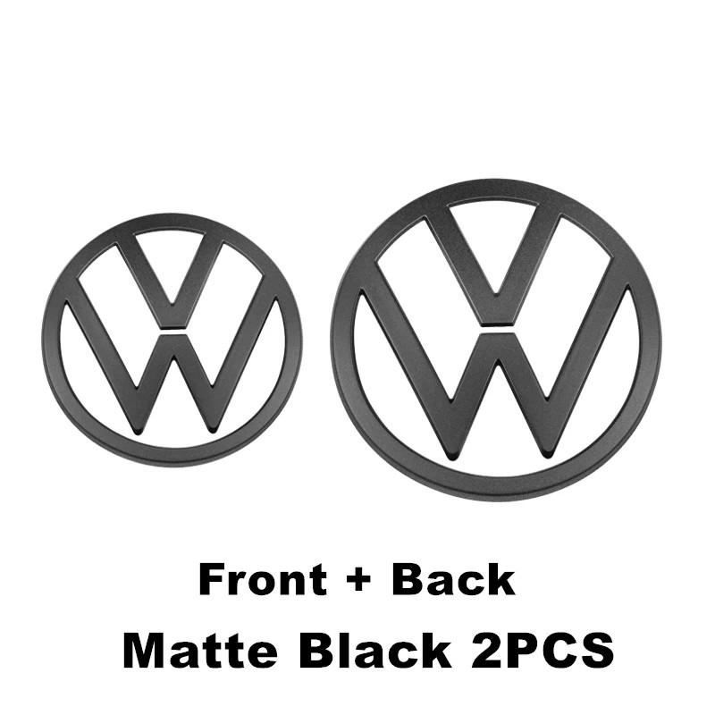 2026 Hot Car Front Grill Rear Trunk Emblem Lid Valve Caps For VW Volkswagen Golf 8 Magotan 8.5 Polo CC T-ROC 2021 2022 2023 HDEC-G503 ES1