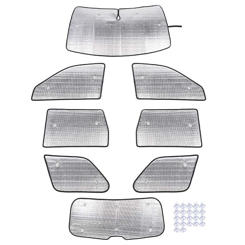 

Car Windshield Sunshade Window Shade Foldable Sun Visor Cover Fit For Jeep Grand Cherokee 2007-2010 Car Interior Accessories
