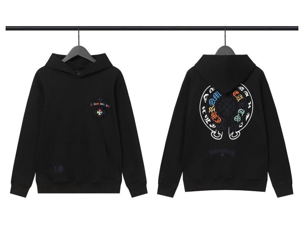 24 Kreuz Hochwertiges Unisex Kapuzenpullover - Herbst/Winter Trendige Amerikanische Marke