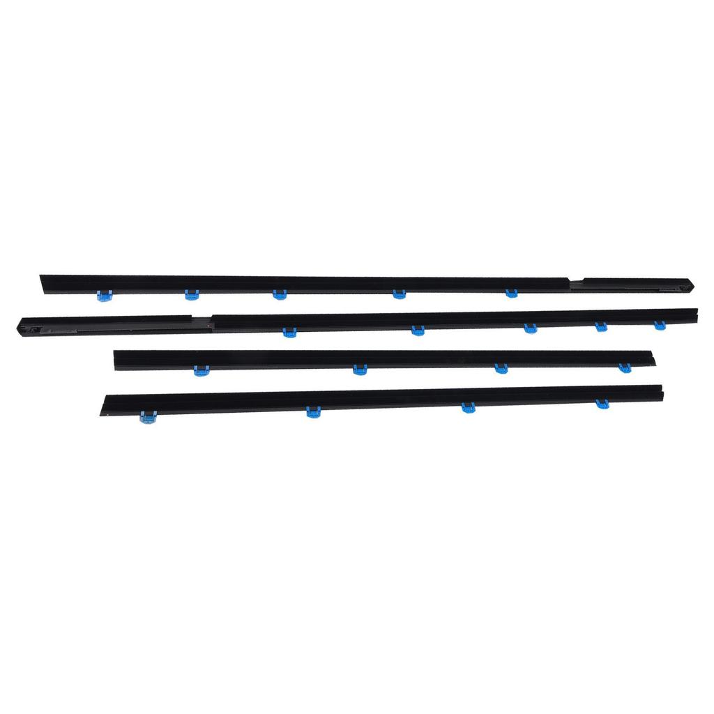 Fit for 09-14 Honda Odyssey Door Glass Waterproof Weatherstrip - Outer Window Deflector Strip