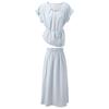 Sancai Women's Summer Pleated Two-Piece Skirt Set