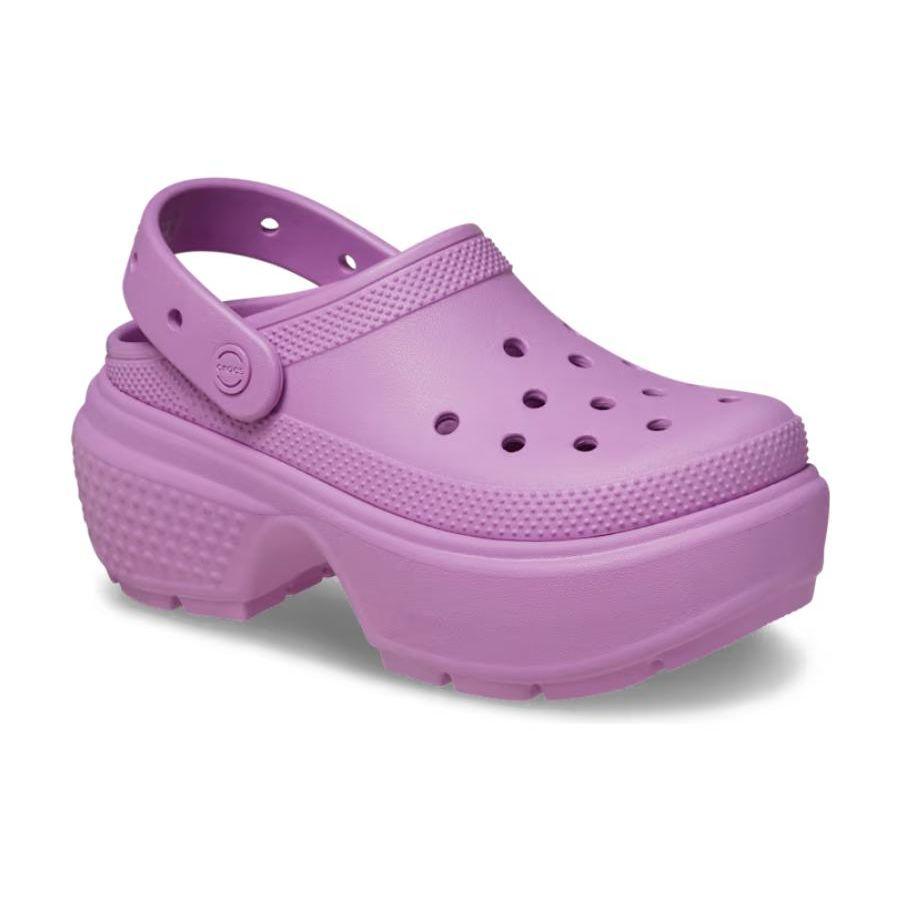 Crocs Comfortable Round Toe Clogs Unisex Footwear Pink 209347-6WQ