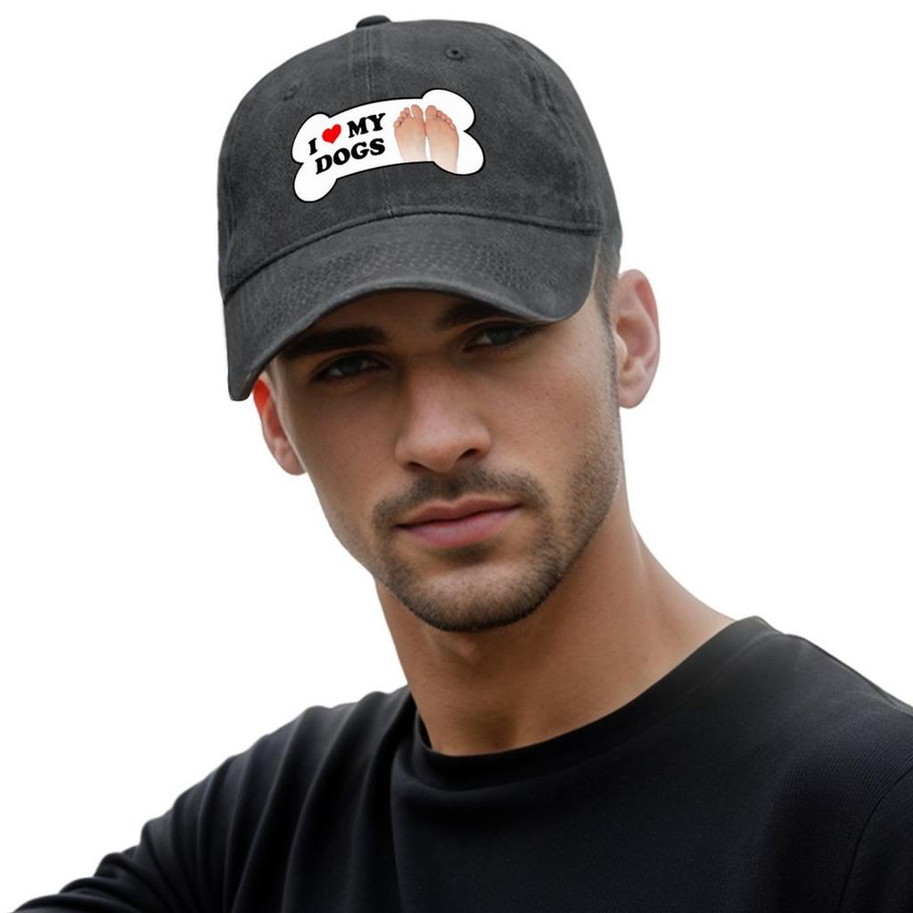 2026 2026 I Love My Dogs Bumper Sticker Baseball Cap Fashionable Luxury Cap Military Cap Man Luxury Brand Women's Hats Men's