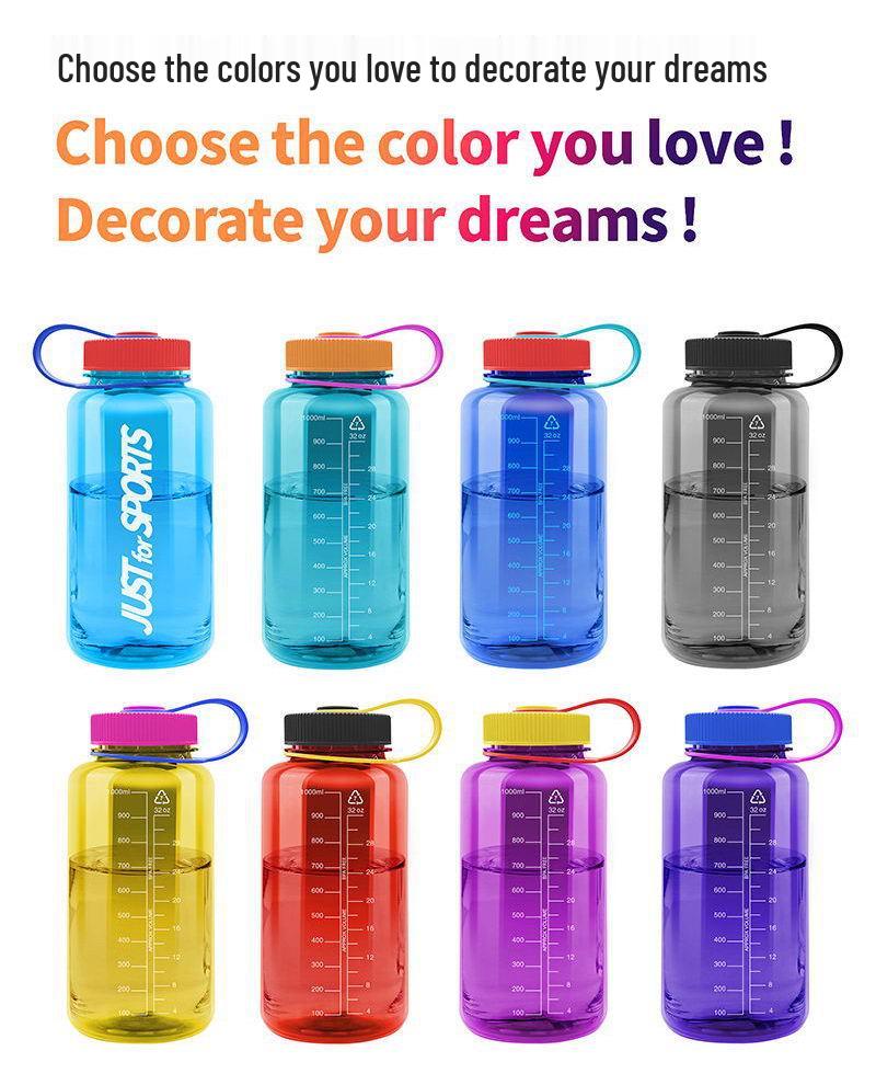 Tritan 1000ML BPA-Free High-Temp Resistant Sports Water Cup