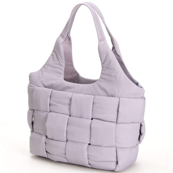 Tote Bag Bonded Mesh Tote Light Green [Isaac] Women's (82)