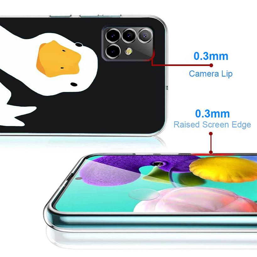 Cartoon Duck Goose Game Phone Case For Samsung Galaxy A17 A16 A15 A14 A13 A57 A56 A55 A54 A53 A37 A36 A35 A34 A33 A26 A25 A24 A2
