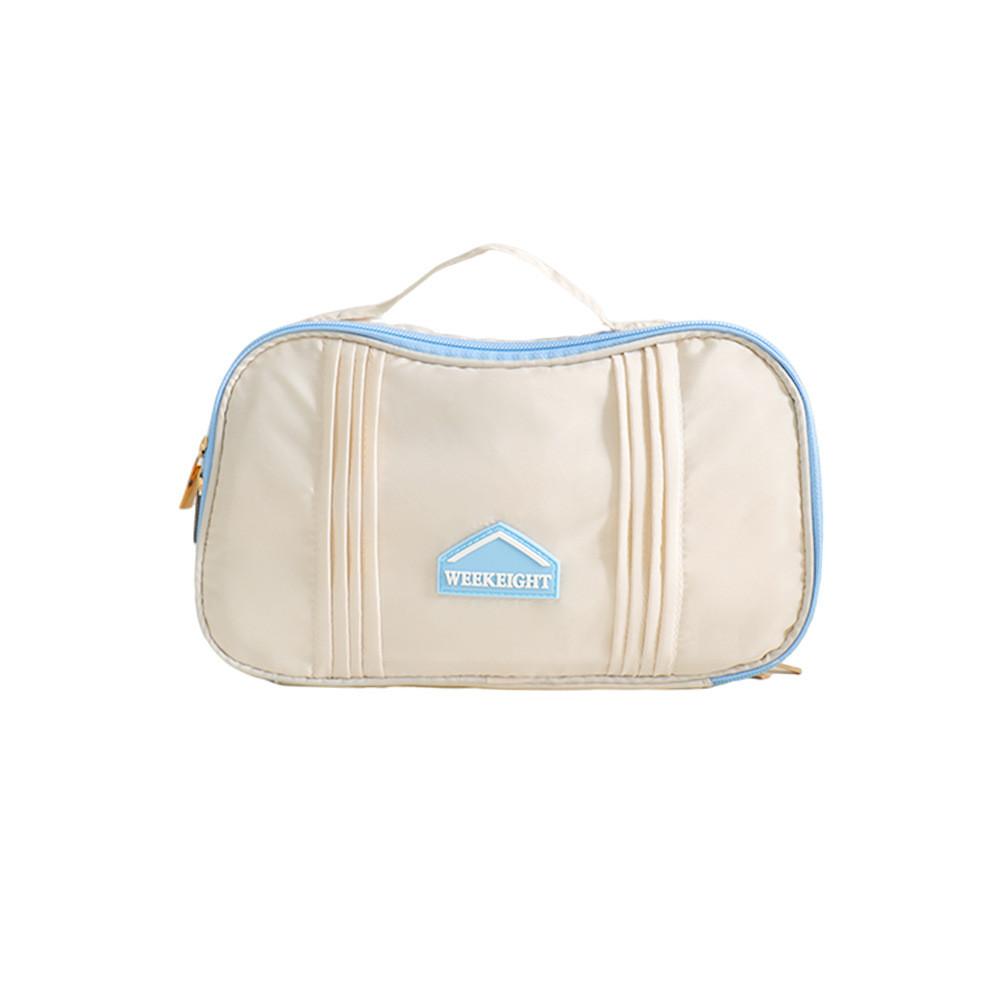 Travel Underwear Organizer Bag With Polyester Fabric For Leisure Travel And Closet Storage