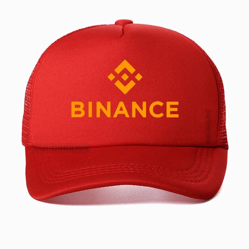 

Binance Crypto Unisex Baseball Cap Casual Unisex Adjustable hat fashion Designed Binance Dad hats Summer breathable Mesh caps Adjustable