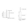 Trykksensor 4-20mA, 0-10 Volt Vannstandssensor, Nedsenkbar Nivåsensor 4-20mA, Sensorer TL‑136 Nivåsender Vannstandssensor Detektor 24VDC
