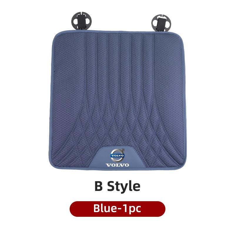 Car Ice Silk Seat Cushion Breathable Anti-Slip Pad Seat Cover Interior For Volvo AWD C30 C70 S60 S80 S90 T6 V40 V50 V60 V70 V
