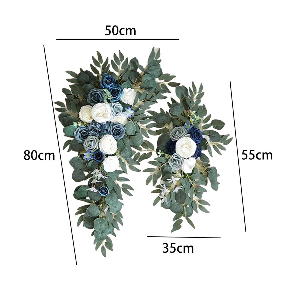 Wedding Arch Flower,Artificial Flowers Arch Decor, for Reception Backdrop Living