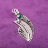 Malachite Pendant, 925 Sterling Silver Pendant Jewelry. Gift For Women Handmade Pendant Gemstone Jewelry