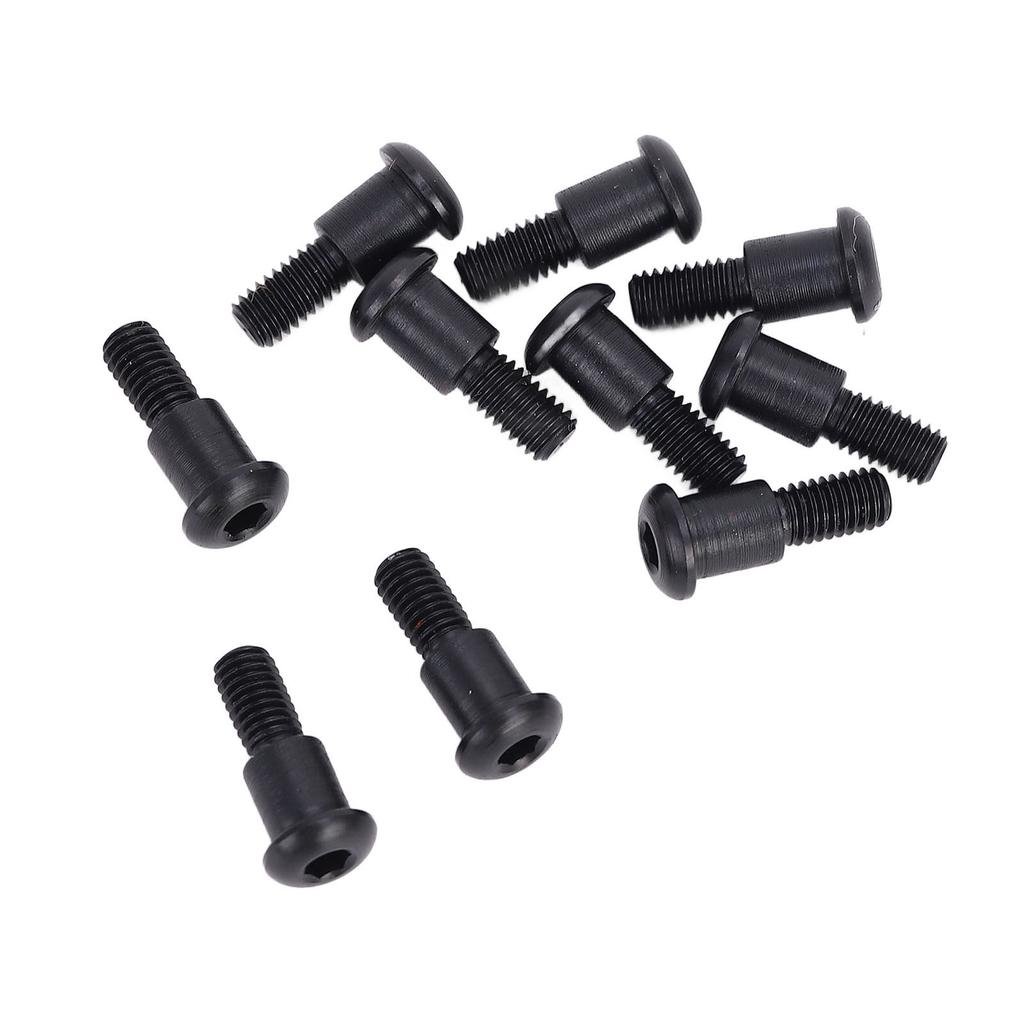 10 Stück Sechskant-Knopfkopf-Schulterschraube für Axial SCX10 M3x4x10mm Edelstahl Axial Sechskant-Knopf-Schulterschraube