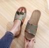 Four Seasons Non-Slip Indoor Linen Sandals for Men & Women - Lightweight Home Slippers for Summer