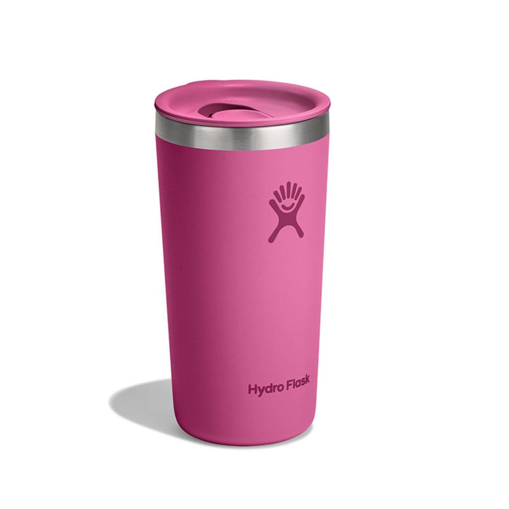 All Around Tumbler, 12oz (354ml) Stainless Steel Tumbler, Leaf Design, Insulated for Hot and Cold Drinks (Official Japanese Product)