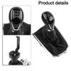 0                  6 Speed Car Styling PU Leather Gear Shift Knob With Gaiter Boot Cover For Excelle For OPEL FOR Astra 2009-14