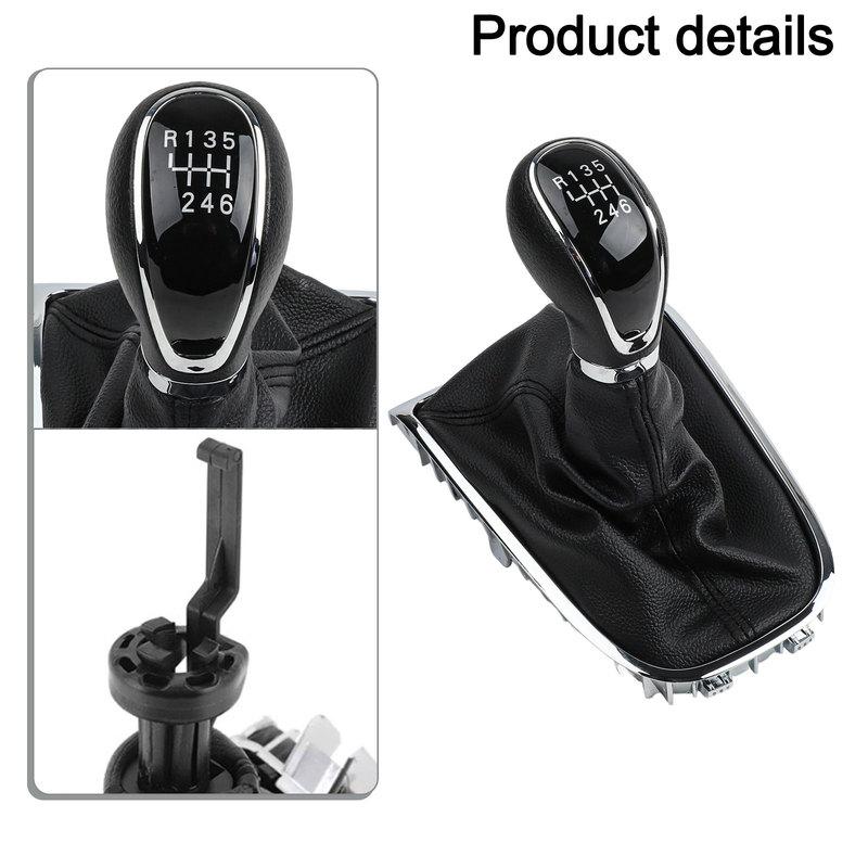 0 6 Speed Car Styling PU Leather Gear Shift Knob With Gaiter Boot Cover For Excelle For OPEL FOR Astra 2009-14