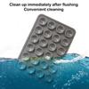 Backed Silicone Suction Pad For Mobile Phone Fixture Suction Cup Backed Adhesive Silicone Rubber Sucker Pad For Fixed Pad