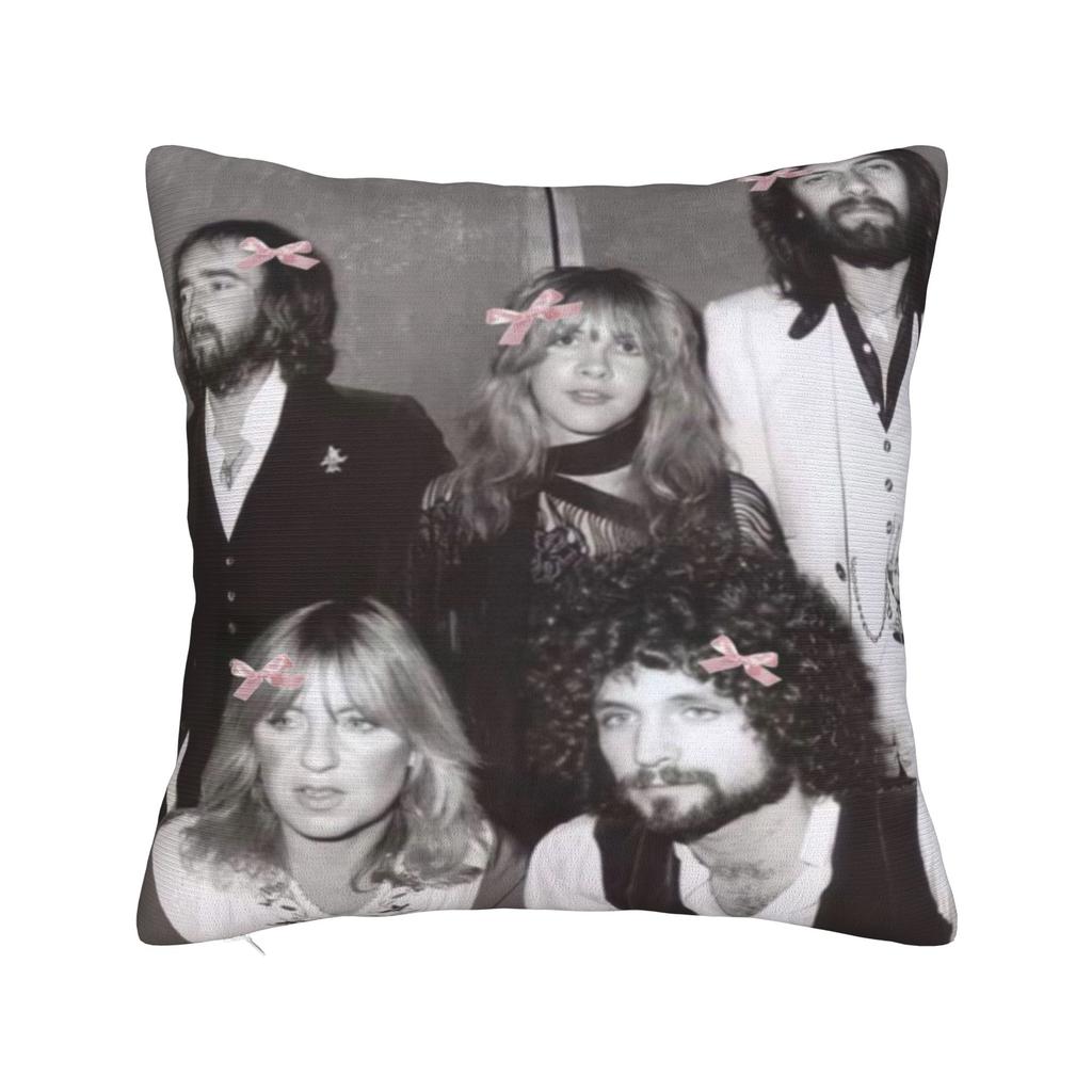 New Style Bedroom Fleetwood Mac rock metal band  Decoration Pillowcases Merch  Pillow Cover Square Multi-Size
