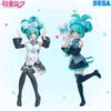 Anime Hatsune Miku X Cinnamoroll Figure Co-branded Doll Car Ornaments PVC Model Toy Birthday Gifts In Stock