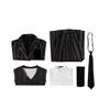 Wednesday Addams Cosplay School Uniform Halloween Costume for Women