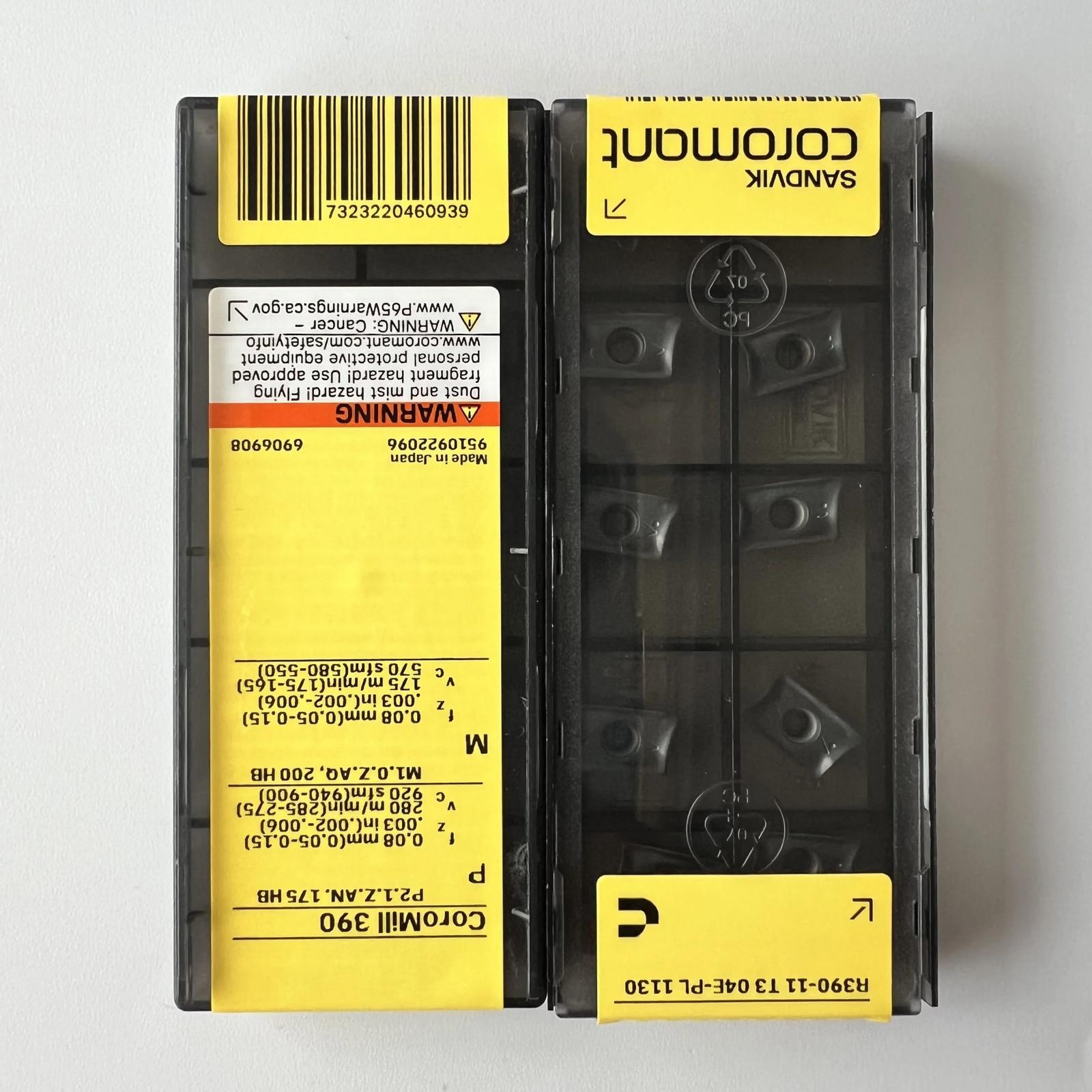 

SANDVIK / R390-11T304E-PL 1130 / Industrial indexable Carbide Inserts 10 Pcs