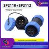 Waterproof Aviation Plug & Socket, SP21, 2 Holes, 3 Core, 7 Pin, 30A, M21, Female Connector & Male Socket