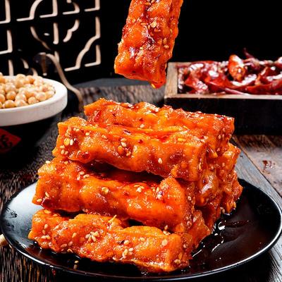 Sixiangshan Spicy Tiger Skin Dried Tofu Snacks