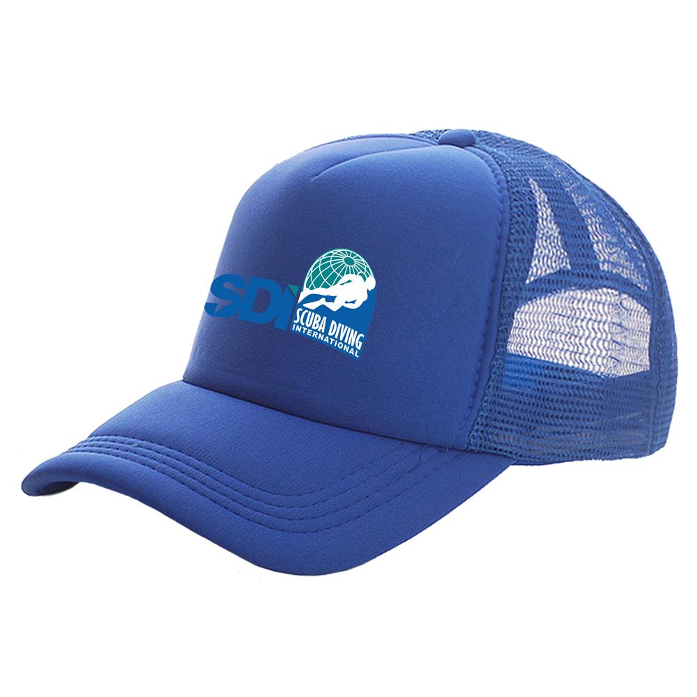 Scuba Diving International SDI Trucker Cap Unisex Hut Baseball Cap Coole Sommer Unisex Mesh Net SDI Hüte