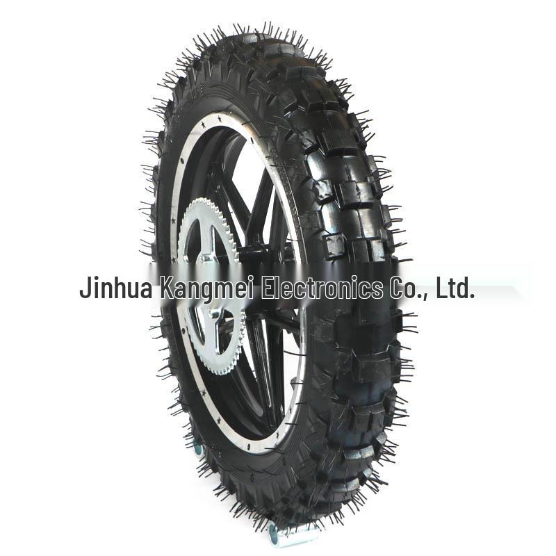 Motorcycle Scooter Tire & Wheel Set for CRF50 XR50 PW50, Includes Brake Disc & Sprocket