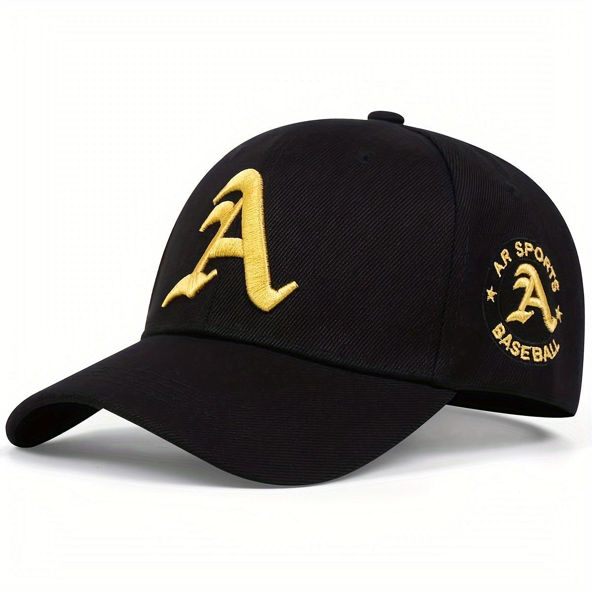 Embroidered Cotton Baseball Cap Adjustable Fit Classic Design Structured Crown Curved Visor Breathable Fabric Durable Stitching One Size