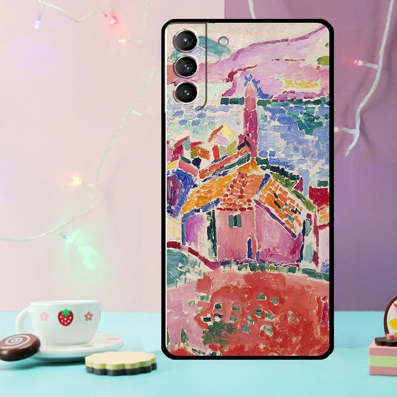 Henri Matisse Art Painting Case For Samsung Galaxy S24 S21 S22 S23 Ultra Plus S20 FE S8 S9 S10 Note 10 20 Ultra Cover
