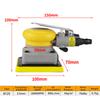 Rectangular Pneumatic Dry Sander Car Paint Putty Sander 70*198mm Sandpaper Machine Suitable For  Automobile