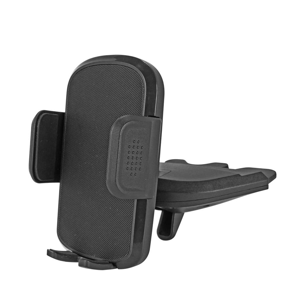 Car Phone Holder CD Slot Factory Wholesale Price Mobile Phone Holder Durable Car Mount for Phone чёрный