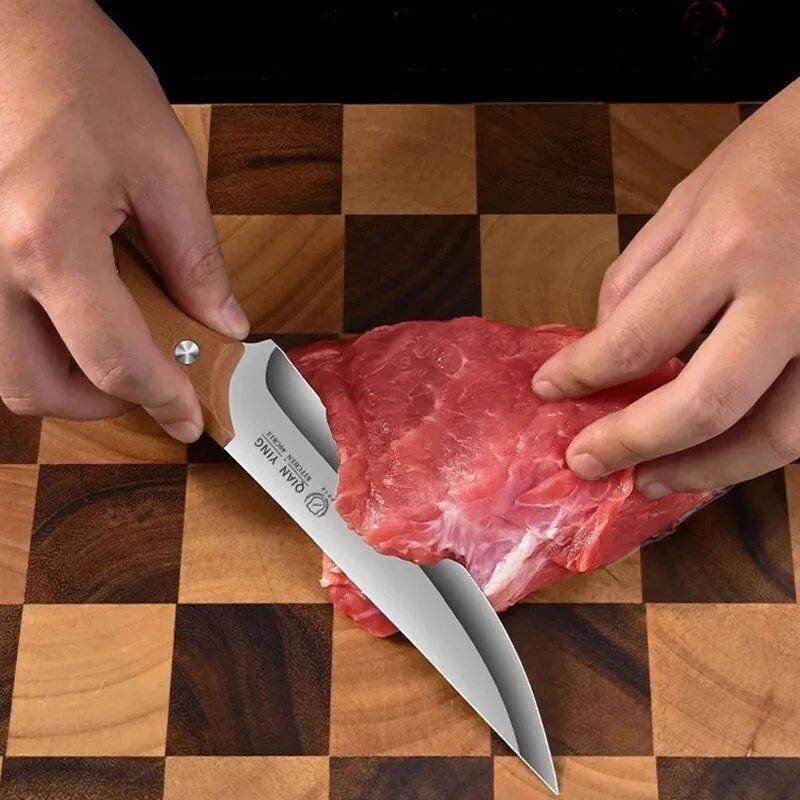 Kitchen Knife Set Stainless Steel Japanese Boning Knife Kitchen Accessories Suitable for Cutting Meat and Fruits, Cooking Knives