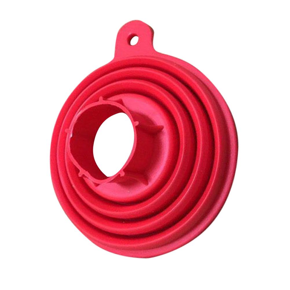 Süßer Raum Mini Silikon Faltbarer Trichter Trichter Flüssigkeitsspender Haushaltsküchenwerkzeug