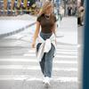 Women's Top Solid Color Sports Short Sleeve T-shirt