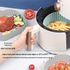 8-Inch Square Silicone Baking Pan and Mat for Air Fryer & Microwave Oven