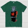 Knight Into The Bushes Unisex 100% Cotton Summer Casual Cool Loose T-Shirt