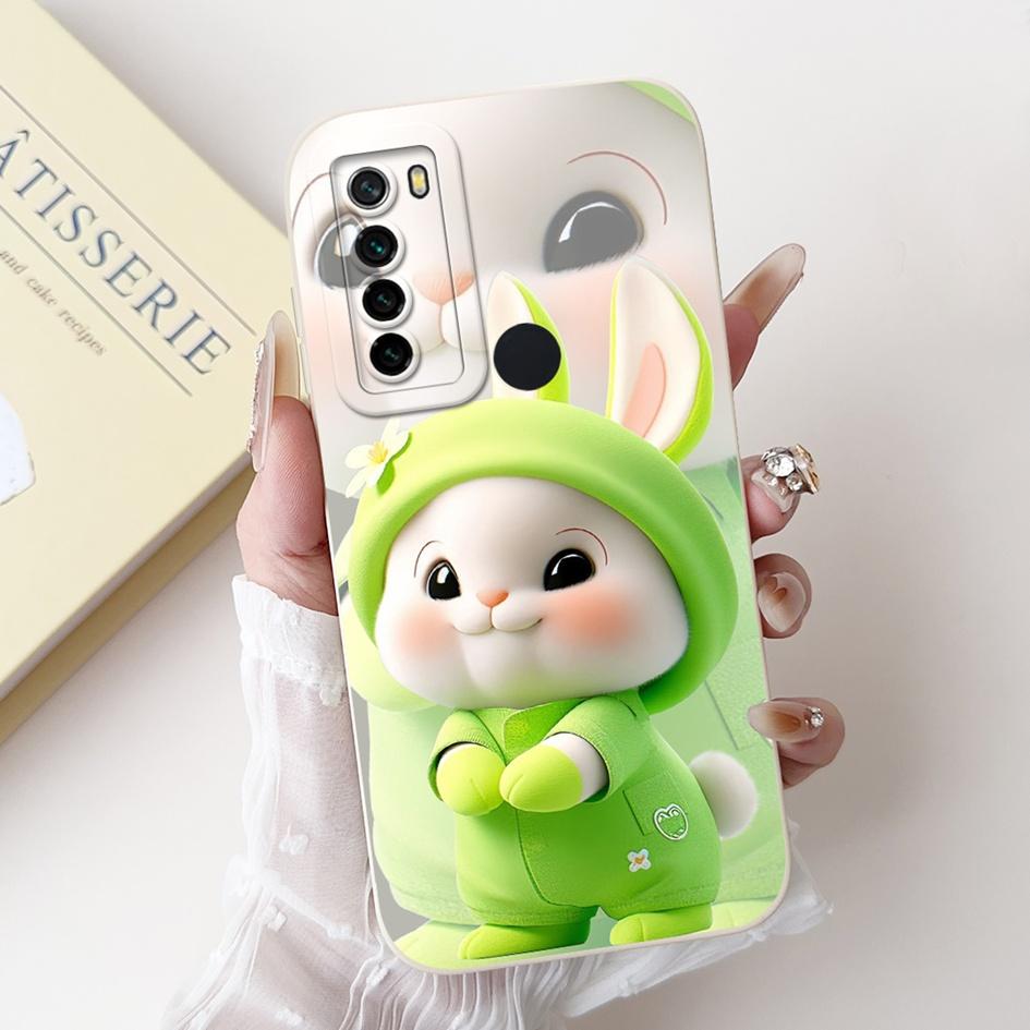 For Xiaomi Redmi Note 8 Case Luxury Flower Cactus Soft Silicone Camera Protection Cover For Redmi Note 8T Coque Note8 Phone Case