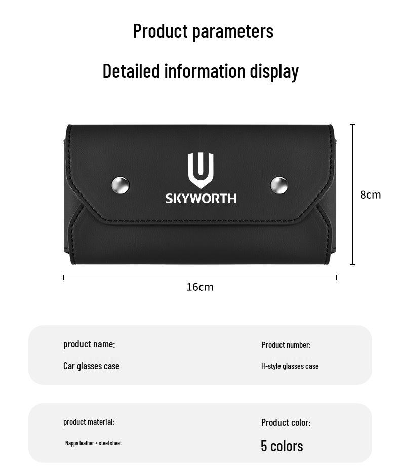 Skyworth EV6/HTi, Tianmei ET5 Car Sun Visor Glasses Holder