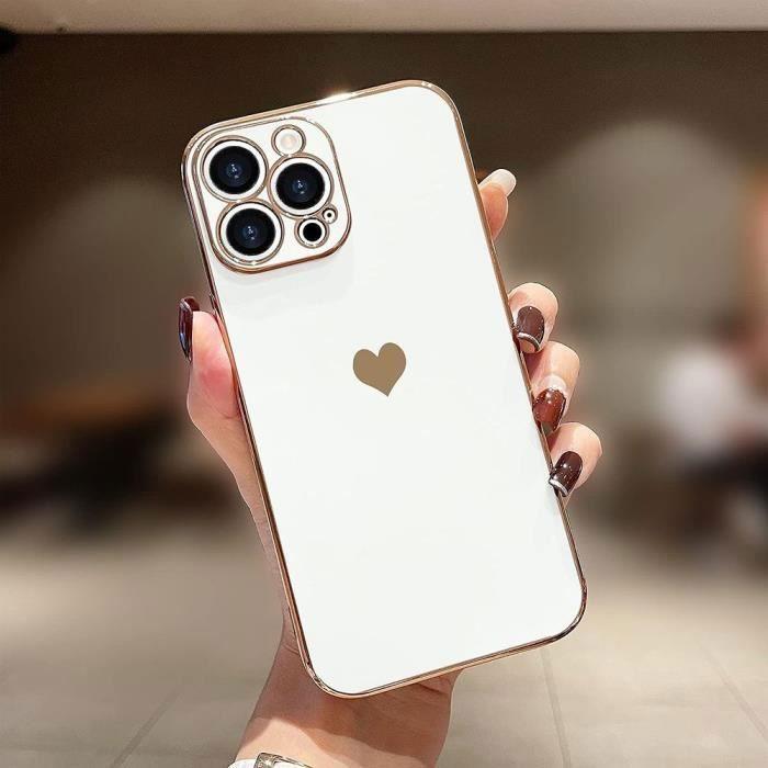 Coque de protection pour téléphone - booling - iphone 16 pro - antichoc - silicone - luxe