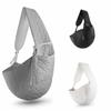 Soft Dog Sling Machine Washable Pet Crossbody Bag Safety Pet Carrier Outdoor