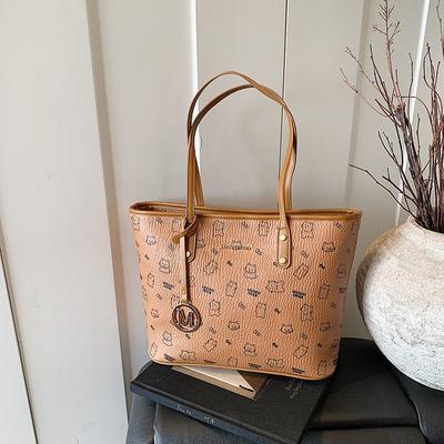 Large Capacity Fashion Casual Tote Bag Women's New High-end Commuter Bag Niche Versatile Shoulder Bag