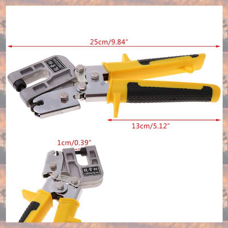 2025 Trend Nieten Crimpingzange Einhand-Aluminium-Kielzange Zum Befestigen von Metall-Gadgets Und Dekorationswerkzeugen