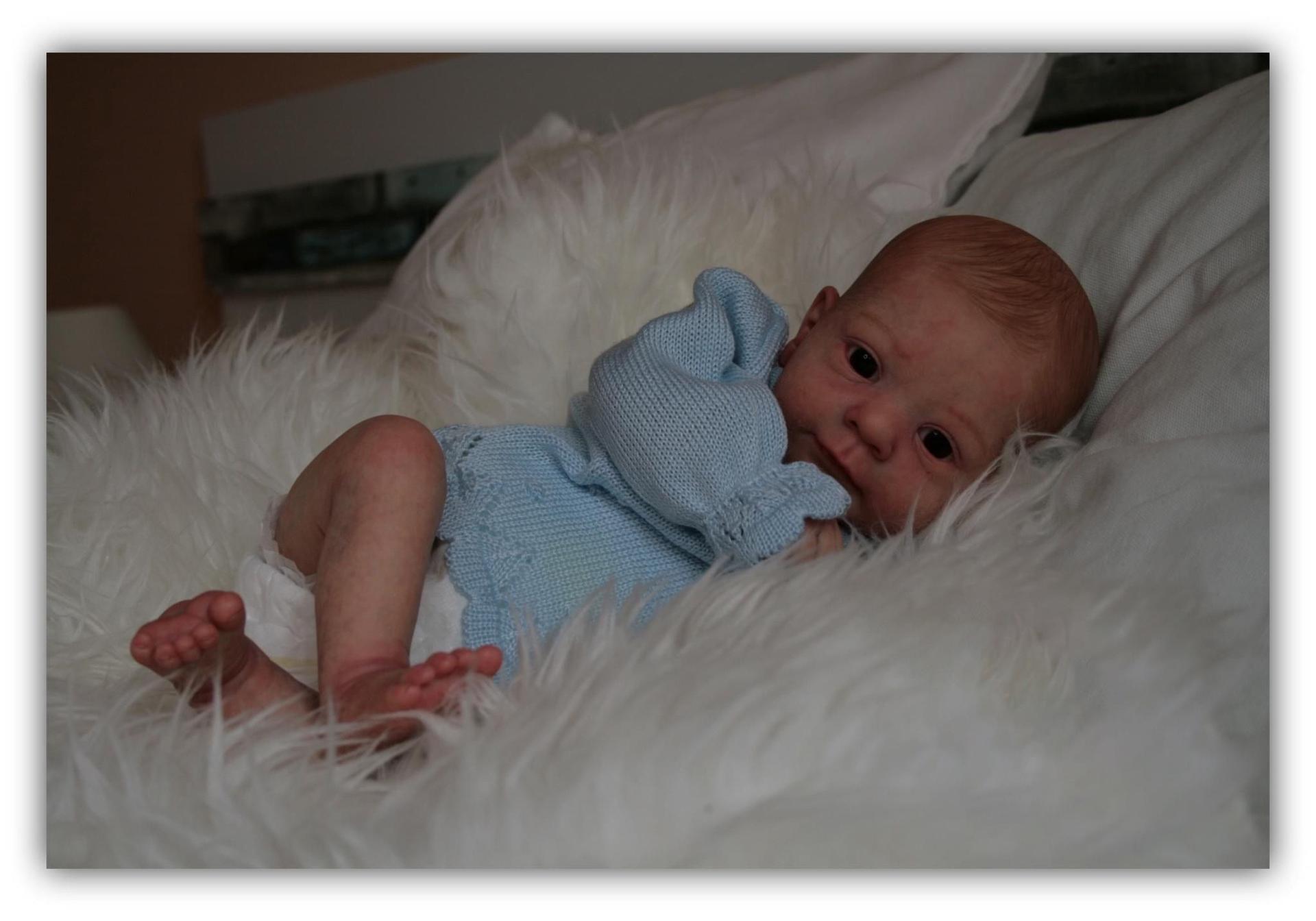 19-inch Reborn Baby Doll Simulation: Newborn Design 19 inches
