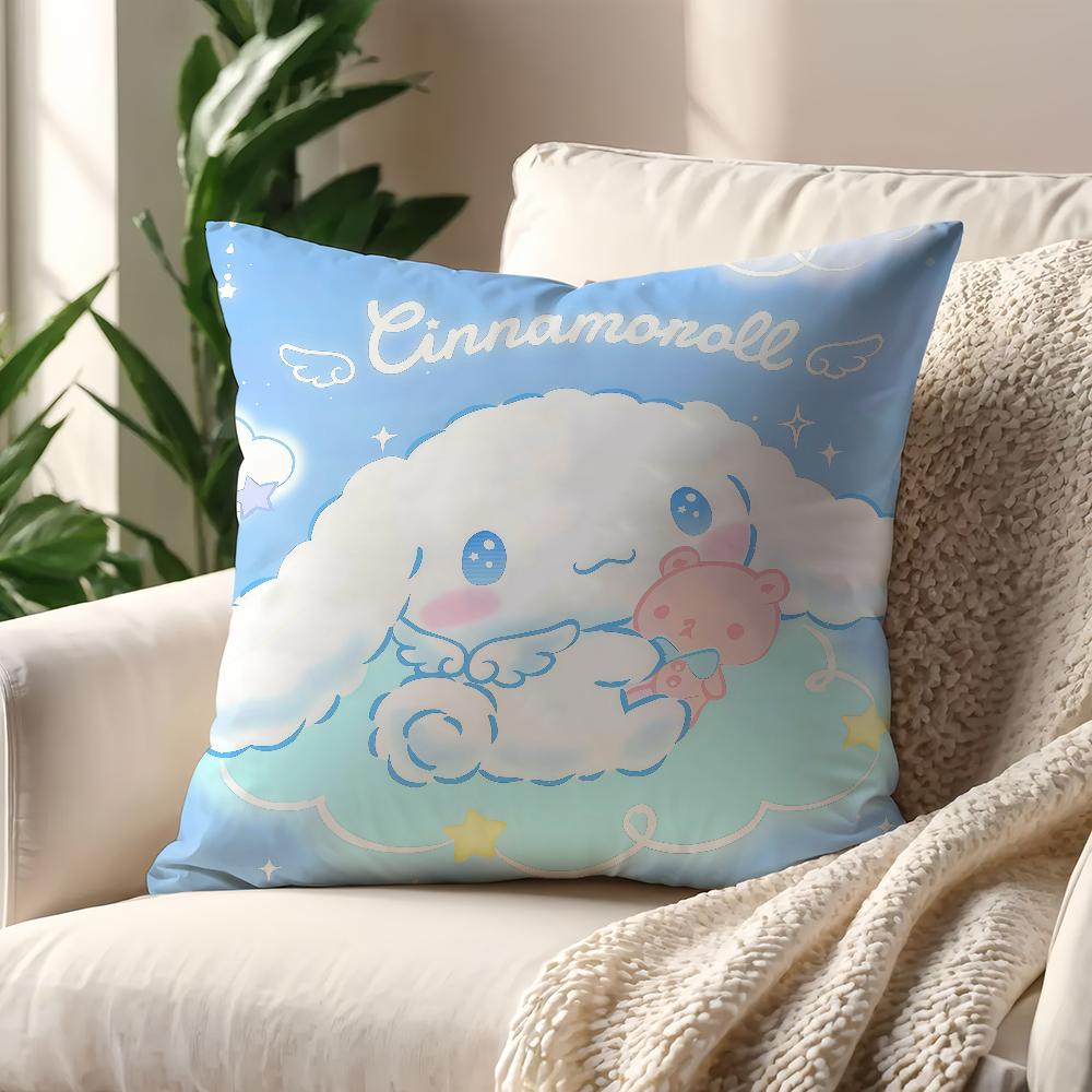 CCinnamoroll Cute Cartoon cushion cover For Pillow Printing Sofa Decoration Home Car Room Coffee Shop Office Nordic Simplicity