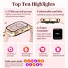 2025 New Smart Watch Women 1.75" HD Display Heart Rate IP68 Waterproof Sports Fitness BT Call Smartwatch for Lady Gift