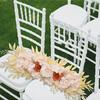 Artificial Flower Rose Garland Door Hanging for Valentine's Day Decoration Plastic Wedding Arch Flowers Chair Back Decor Indoor Outdoor Use